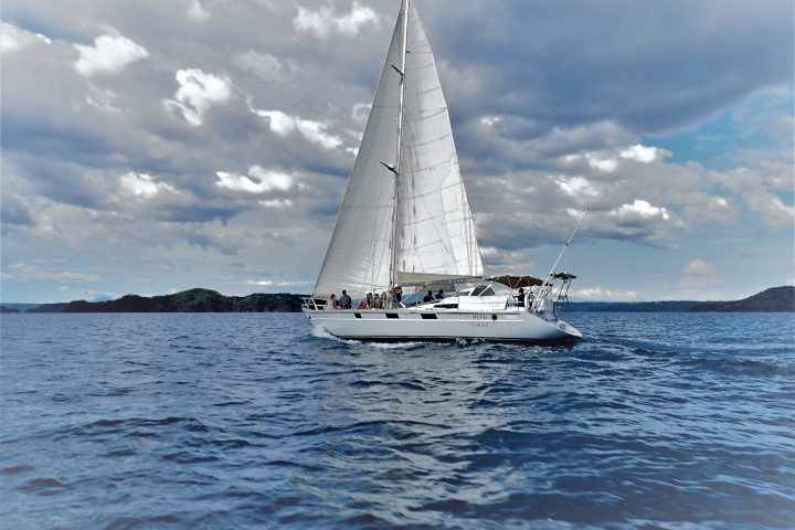 a large ship in a body of water