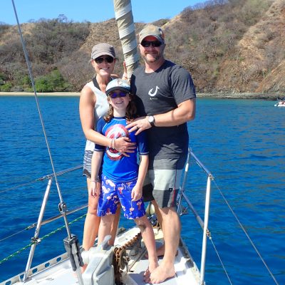 Lina Augaitis standing next to a body of water